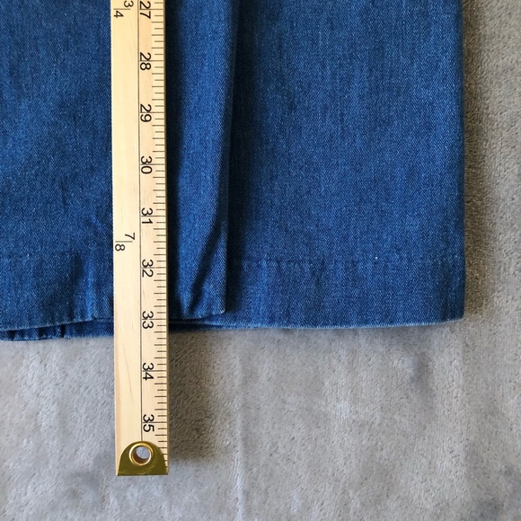 Vintage Scott Taylor Denim Pencil Skirt Size 8 Feminine Retro Western Country - Picture 12 of 15